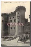 CPA Tarascon L'Entree et les tourelles du Chateau du Roi Rene 