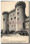 CPA Tarascon Chateau dit du Roi Rene Cote Ville 