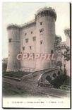 CPA Tarascon Chateau du Roi Rene L'Entree 