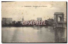 CPA Tarascon Panorama pris de Beaucaire 