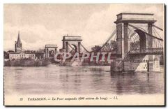 CPA Tarascon Le Pont suspendu 