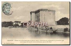 CPA Tarascon Chateau dit du Roi Rene cote du Rhone 