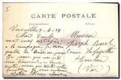 CPA Palais de Versailles Facade cote de la Terrasse 