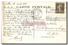 CPA Versailles Petit Trianon Hameau de Marie Antoinette La Maison de la Reine 