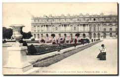 CPA Versailles Le Chateau Cote Sud et Parterre du Midi 