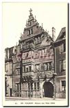 CPA Colmar Maison des Tetes 