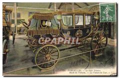 CPA Versailles Le Petit Trianon Musee des Voitures La Voiture du Tsar Russie Russia