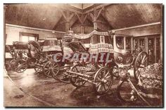 CPA Versailles Grand Trianon Voiture de bapteme du Roi de Rome 