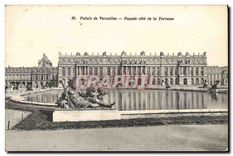 CPA Palais de Versailles Facade cote de la Terrasse 