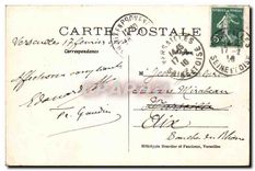 CPA Palais de Versailles Facade cote de la Terrasse 