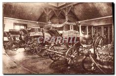 CPA Versailles Grand Trianon Voiture de bapteme du Roi de Rome 