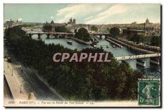 CPA Paris Vue vers la Pointe du Verf Galant 