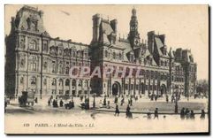 CPA Paris L'Hotel de Ville 