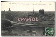 CPA Paris Panorama de Paris pris de Saint Gervais 