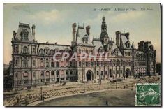CPA Paris L'Hotel de Ville 