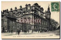 CPA Paris Palais de Justice La Grille d'honneur 