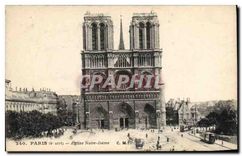CPA Paris Eglise Notre Dame 