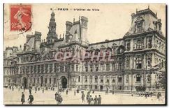 CPA Paris L'Hotel de Ville 