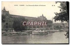 CPA Paris La Nouvelle Gare d'Orleans 