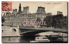 CPA Paris L'Hotel de Ville 