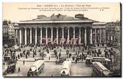 CPA Paris La Bourse Vue de face 