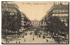 CPA Paris L'Avenue de l'Opera 