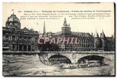CPA Paris Tribunal de Commerce Palais de Justice et Conciergerie 