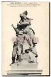 CPA paris Ier arrt Quand Meme copie en marbre du groupe de A Mercie a Belfort 1882 symbolisant la de
