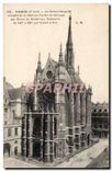 CPA Paris Ier arrt la Sainte Chapelle construite en 1245 sur l'ordre de St Louis par Pierre de Montr