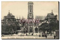 CPA Paris Mairie du Ier Arrondissement eglise St germain l'Auxerrois 