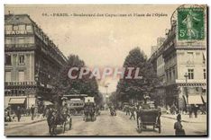 CPA Paris Boulevard des Capucines et place de l'Opera 