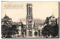CPA Paris Mairie du 1er arrt Eglise Saint Germain l'Auxerrois la Cloche de cette eglise donna le sig