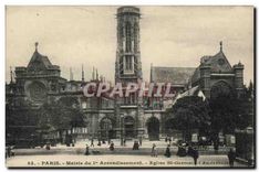 CPA Paris Mairie du 1er Arrondissement eglise St Germain l'Auxerrois 