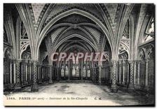 CPA Paris Ier arrt interieur de la Ste Chapelle 