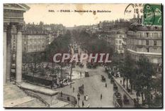 CPA Paris Boulevard de la Madeleine 