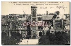 CPA Paris eglise St Germain l'Auxerrois Mairie du 1er Arrondissement 