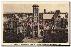CPA Paris Mairie de 1er Arrdt et l'Eglise St Germain L'Auxerrois 