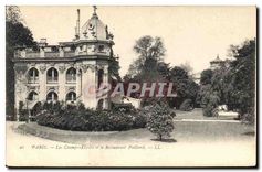 CPA Paris Les Champs Elysees et le Restaurant Paillard 