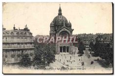 CPA Paris Place et Eglise Saint Augustin VIII arrt 
