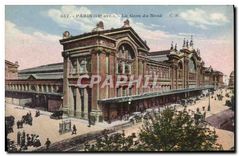 CPA Paris 10 arr La Gare du Nord 