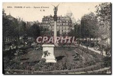CPA Paris 9 arrt Square d'Anvers 