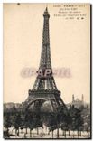 CPA Paris 7 arrt La Tour Eiffel 
