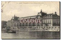 CPA Paris Vue generale de la Gare d'Orleans VII 