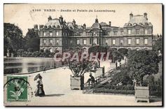 CPA Paris Jardin et Palais du Luxembourg 