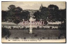 CPA Paris VIe le jardin du Luxembourg 