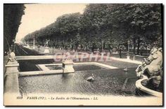 CPA Paris Vie le jardin de l'Observatoire 