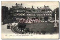 CPA Paris Vie le palais du Luxembourg 