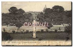 CPA Paris VI le jardin du Luxembourg 