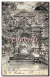 CPA Paris Fontaine de Medicis jardin du Luxembourg 