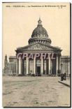 CPA Paris 5e le Pantheon et St Etienne du Mont 